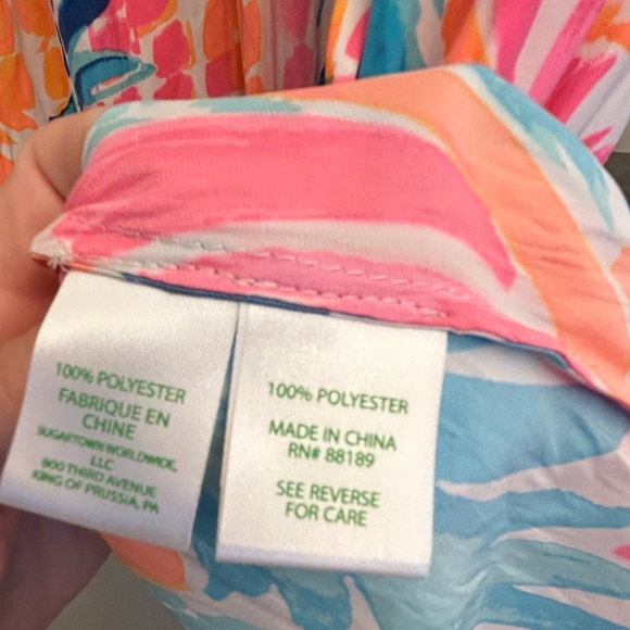 Lilly Pulitzer Bohdi Maxi Skirt Multi Goombay Smashed L - Picture 5 of 8